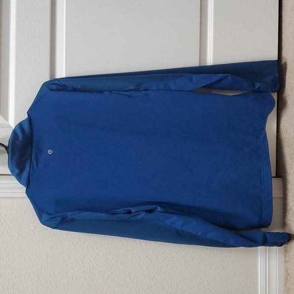 Lululemon Men Pullover Half Zip Color Dark Blue Size Large - Picture 2 of 5